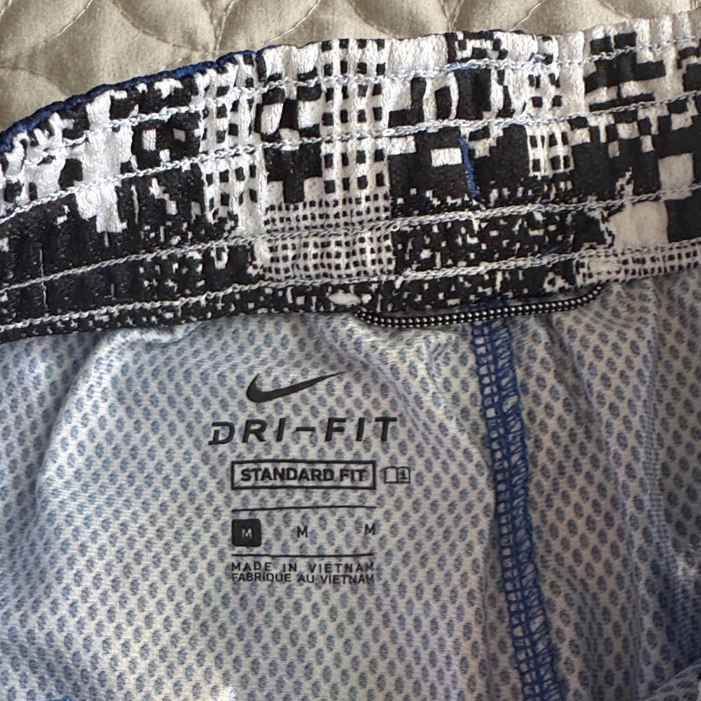 Nike Navy and Royal Blue Sports Shorts - Picture 2 of 4